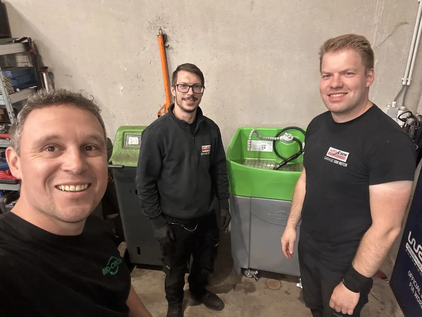 Garage van Noten vervangt remreiniger door de GT Compact met L Ultra